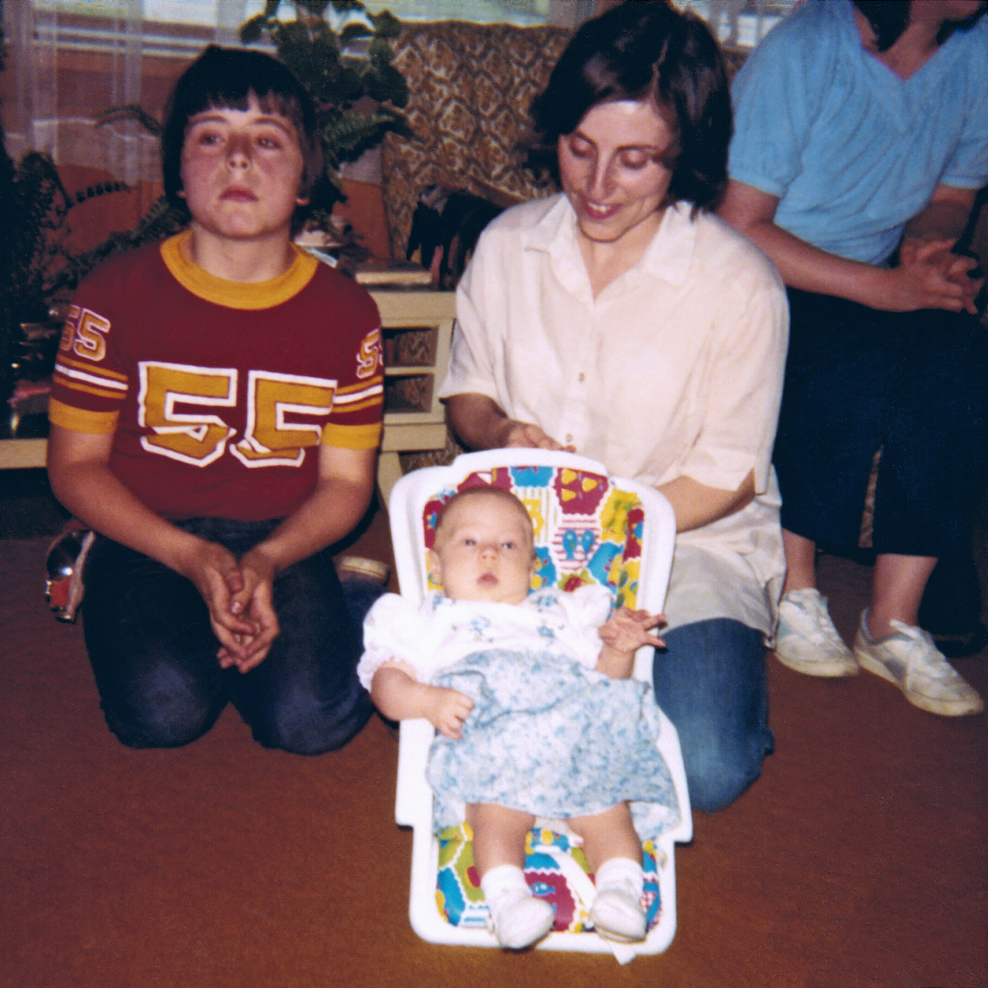 Dolores, David & Courtney Coe, Columbia Station, Ohio, May 1980